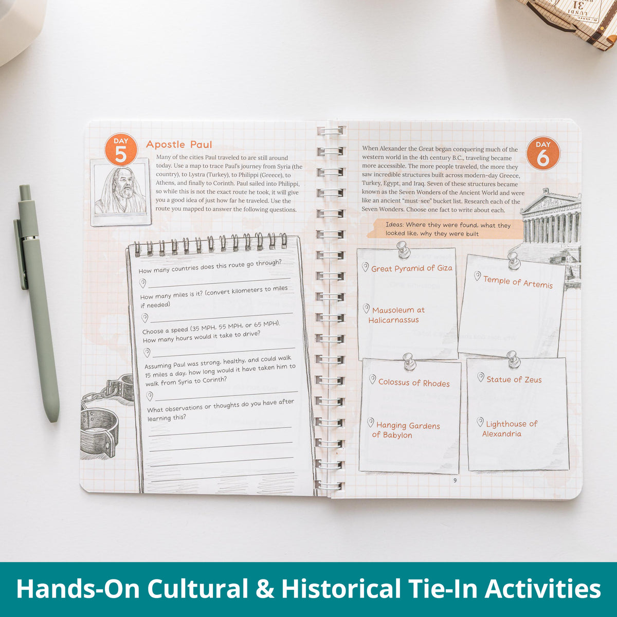 Family historical morning basket