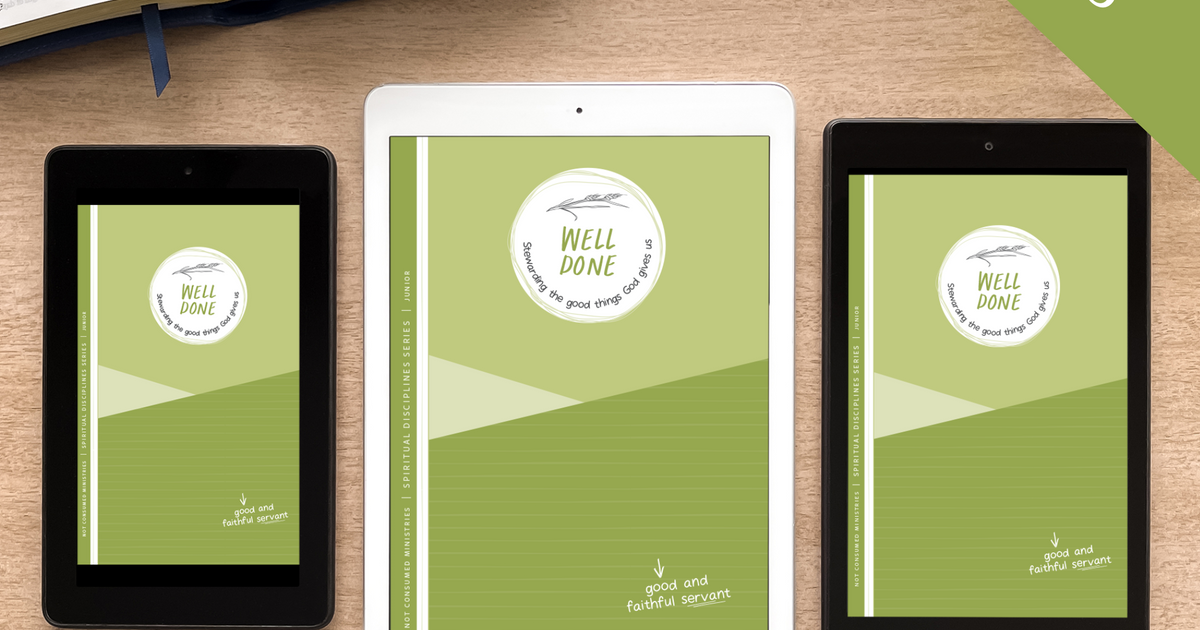 Well Done: Stewarding the Good Things God Gives Us Bible Study (Digita ...
