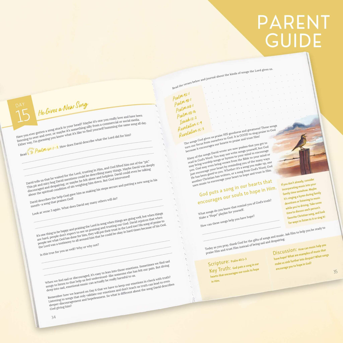 Abounding in Hope digital printable Bible Study parent guide- inside