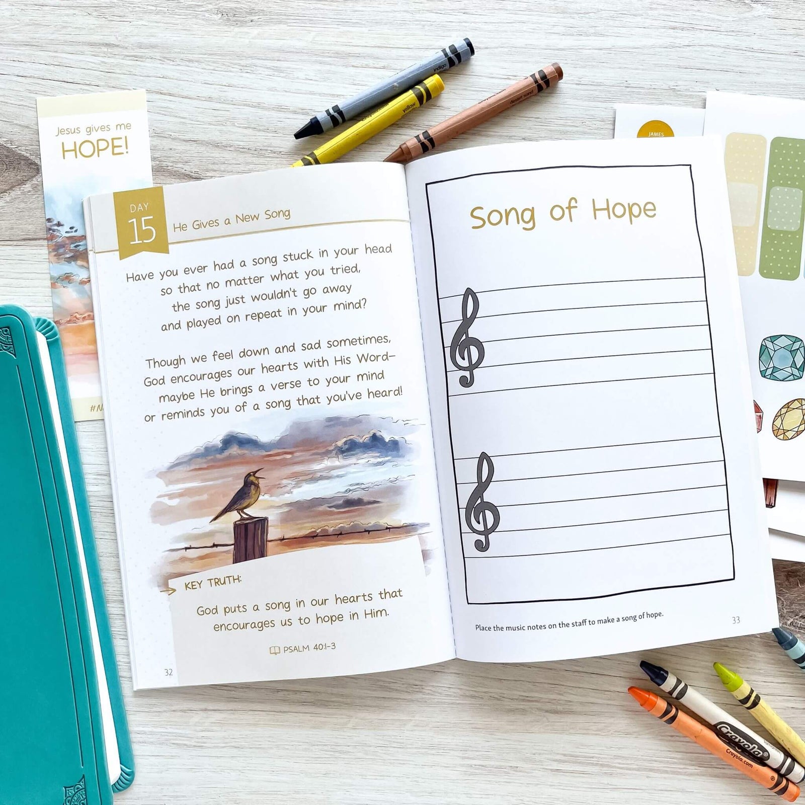 Abounding in Hope Bible Study for preschool inside