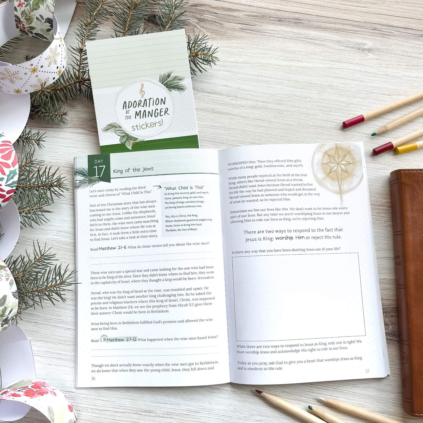 Adoration at the Manger Junior Bible Study