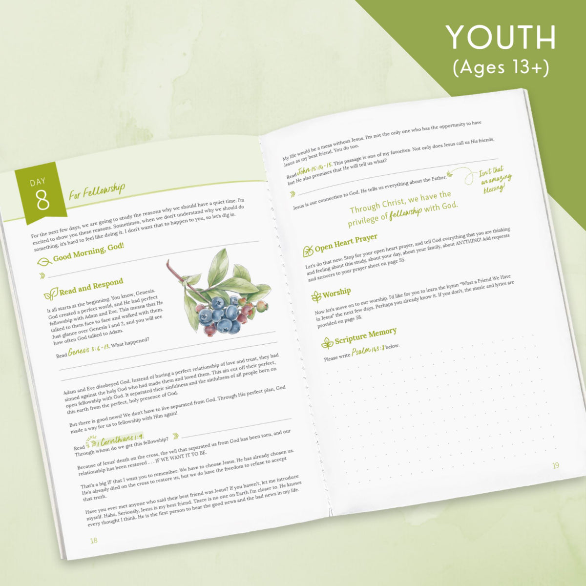  Developing a Quiet Time Teen Bible study for groups