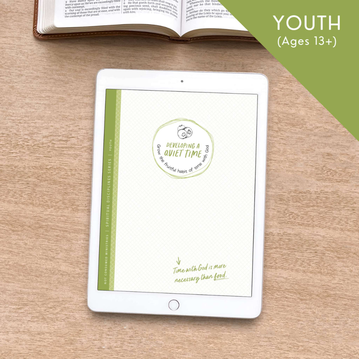 Developing a Quiet Time digital Teen Bible study