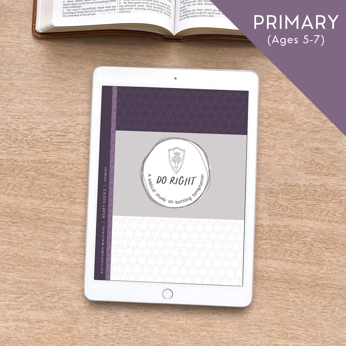 Do Right Bible study for young kids printable