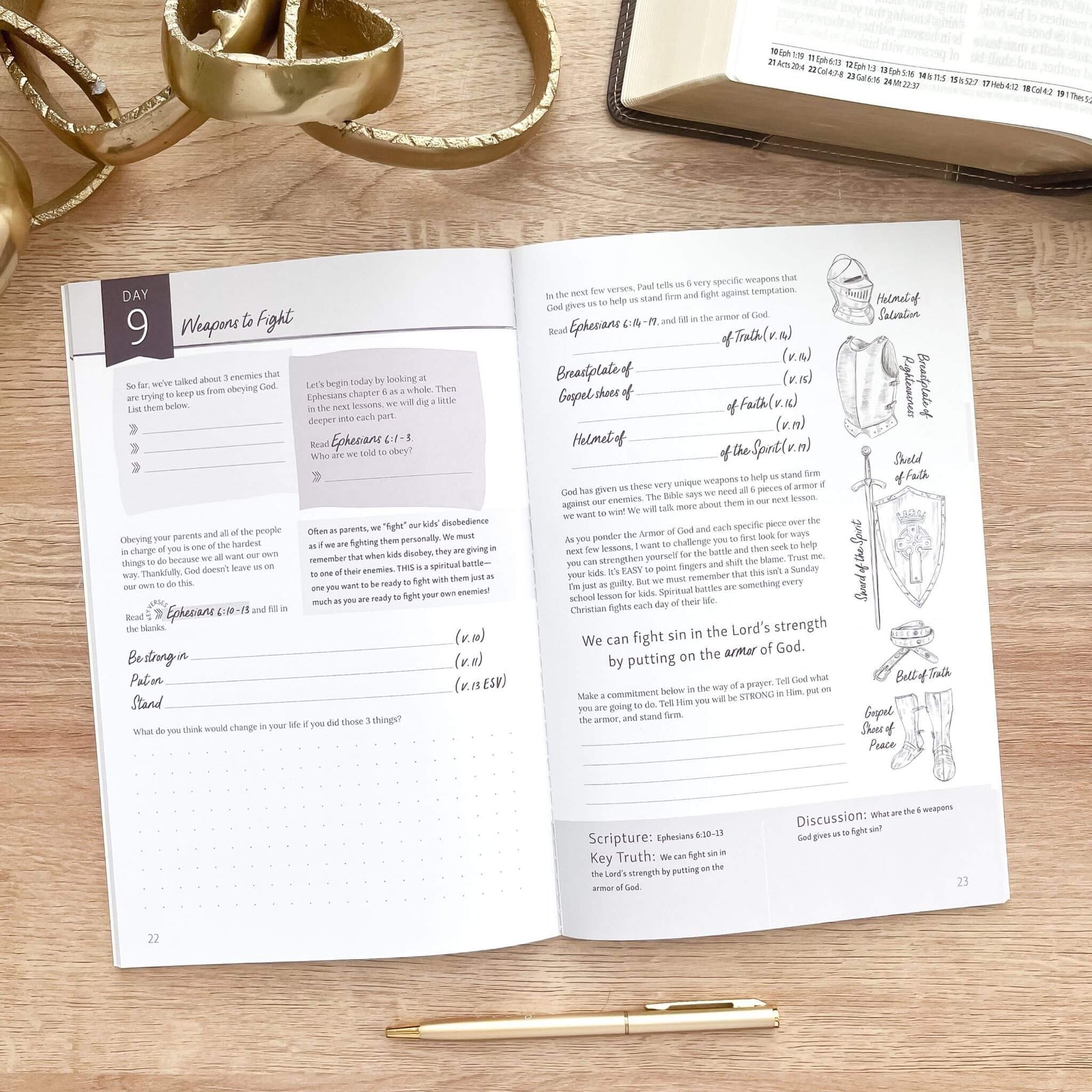 armor of God bible study parent guide