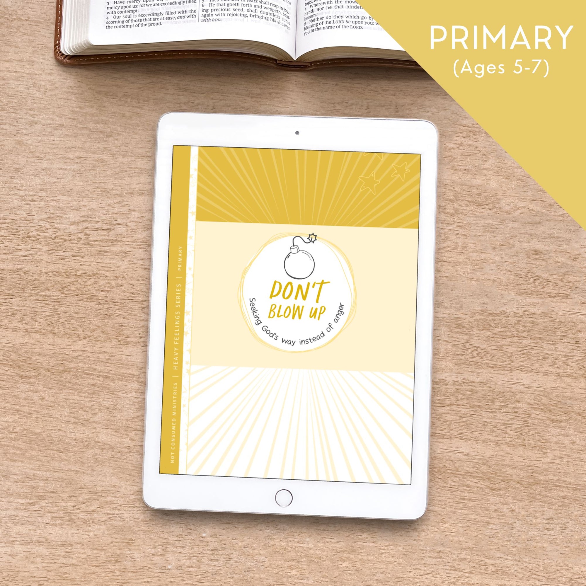 Don't Blow Up Bible Study for children - Digital