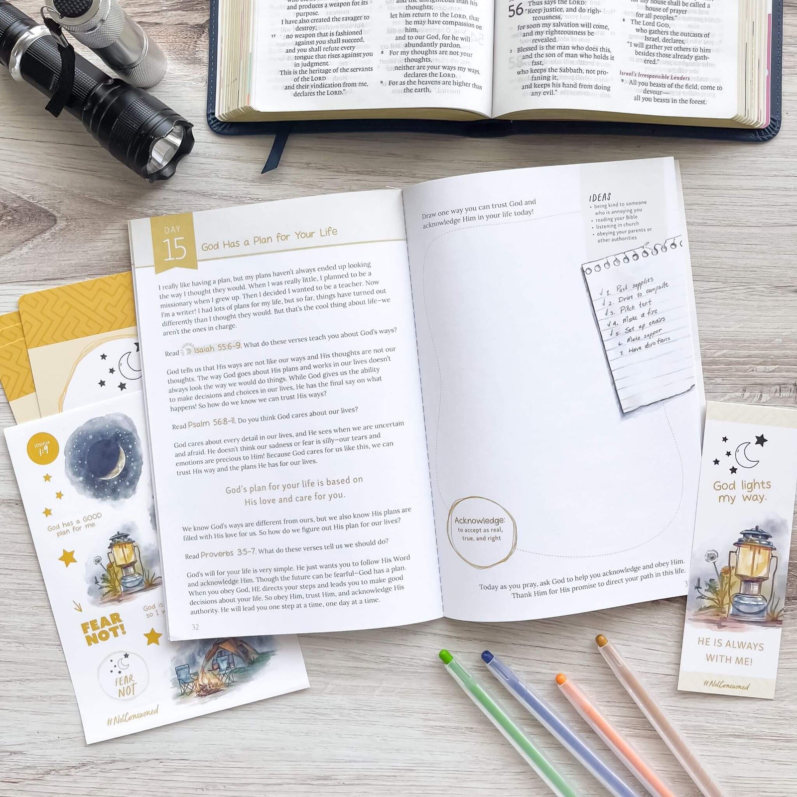 Fear Not Bible Study for children inside