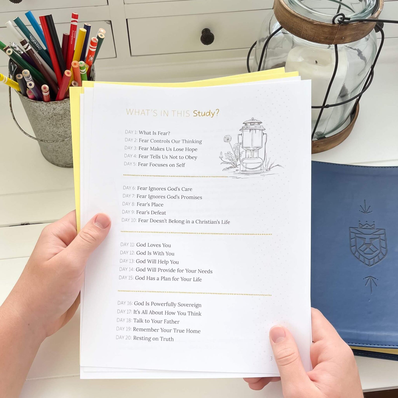 Fear Not Printable Family Bible Study 