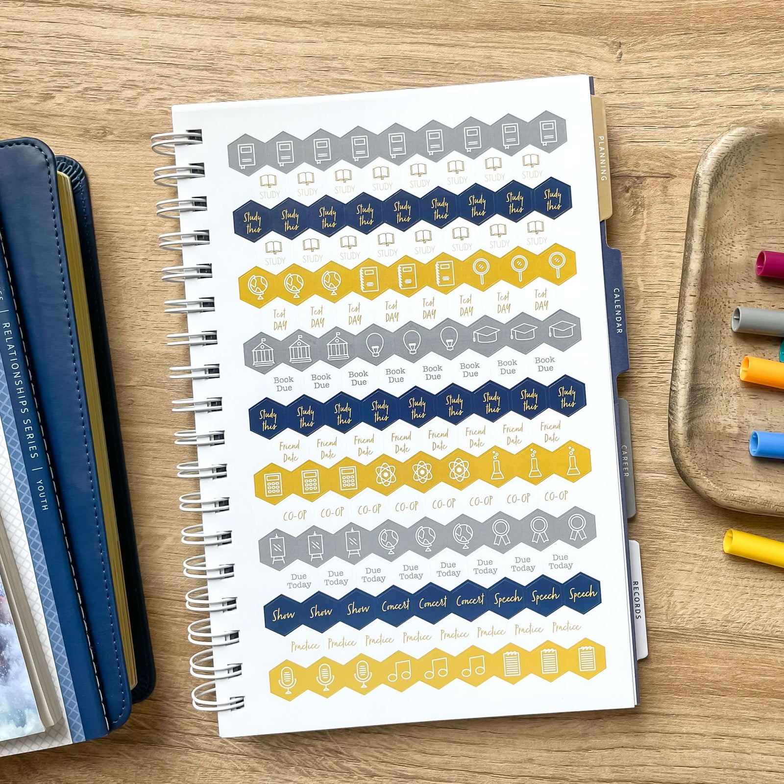 High School Homeschool Planner Stickers