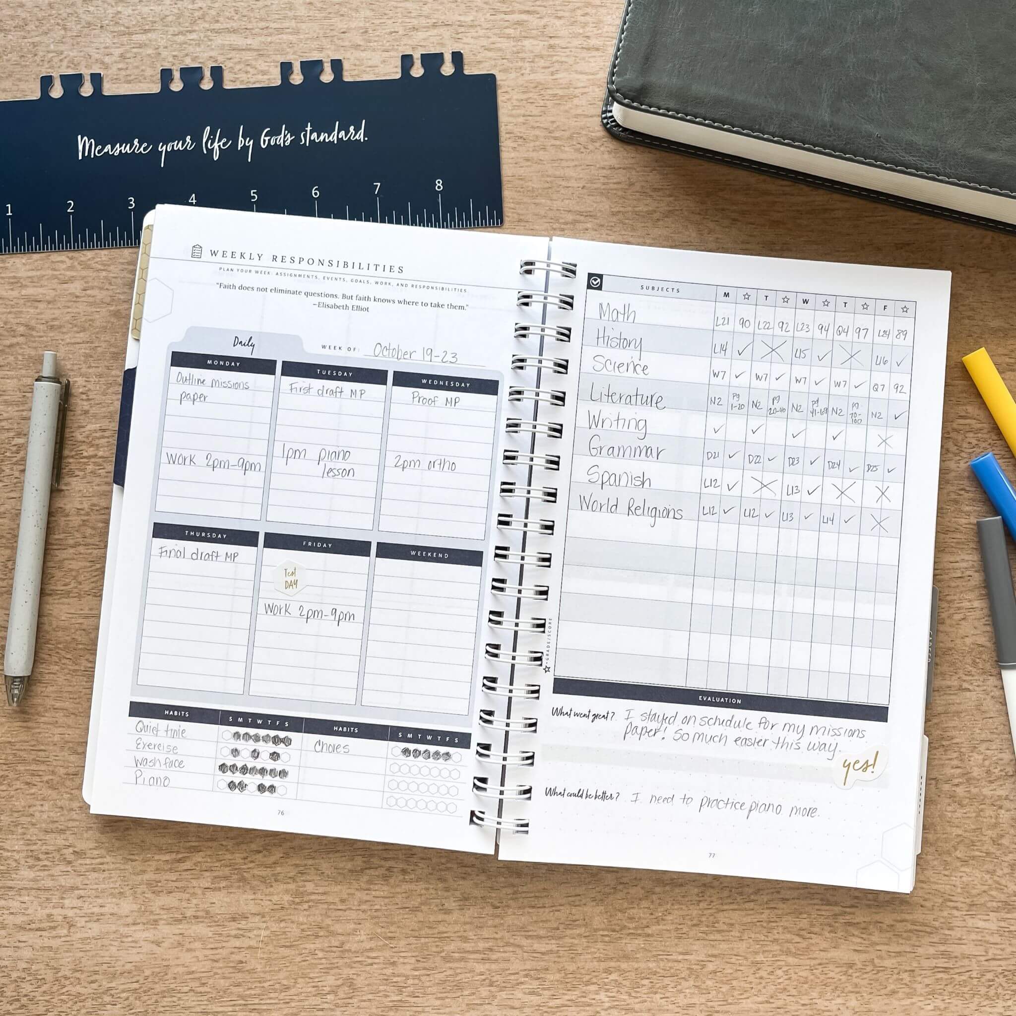 High School Homeschool Planner – Not Consumed