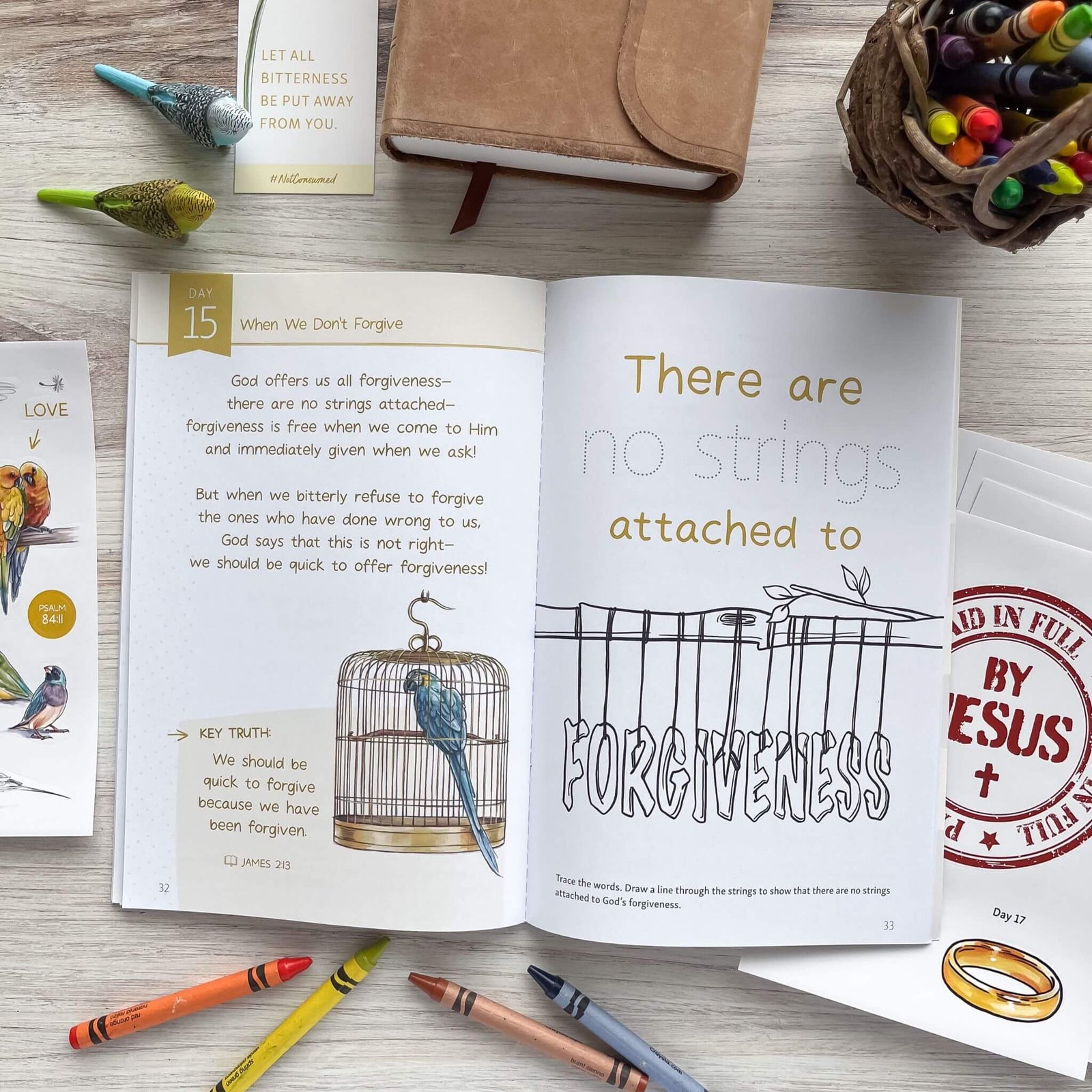 Letting Go Bible Study on Forgiveness for pre-k inside