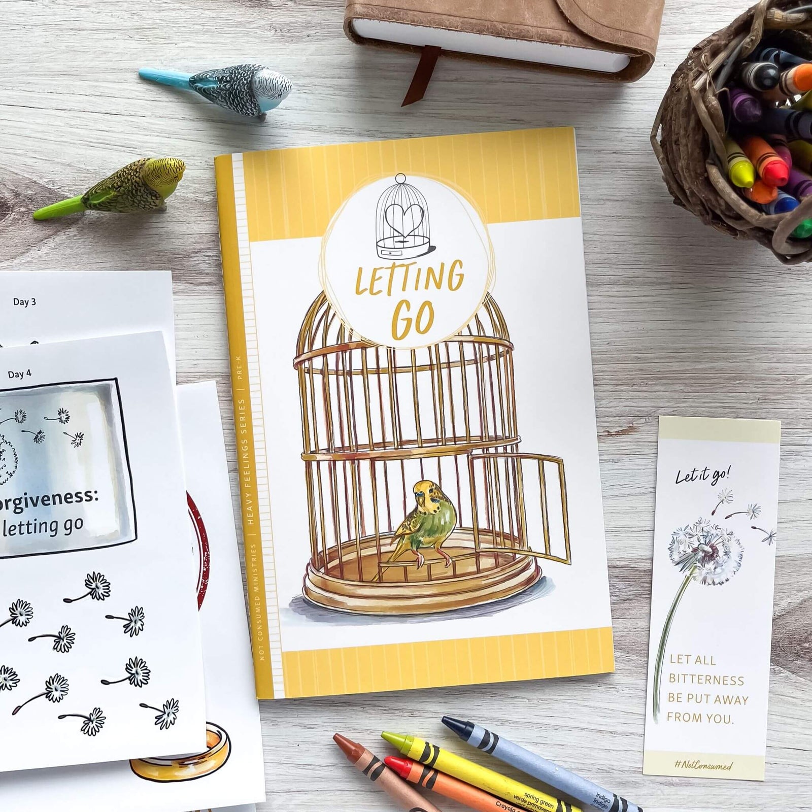 Letting Go Bible Study on Forgiveness for pre-k