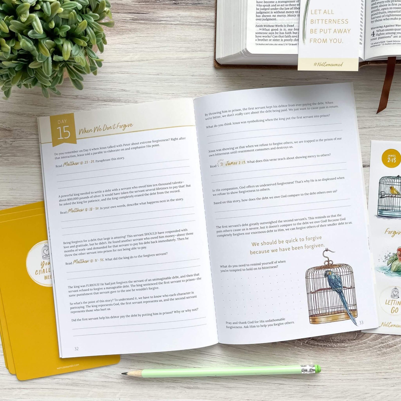 Letting Go Bible Study on Forgiveness for teens inside