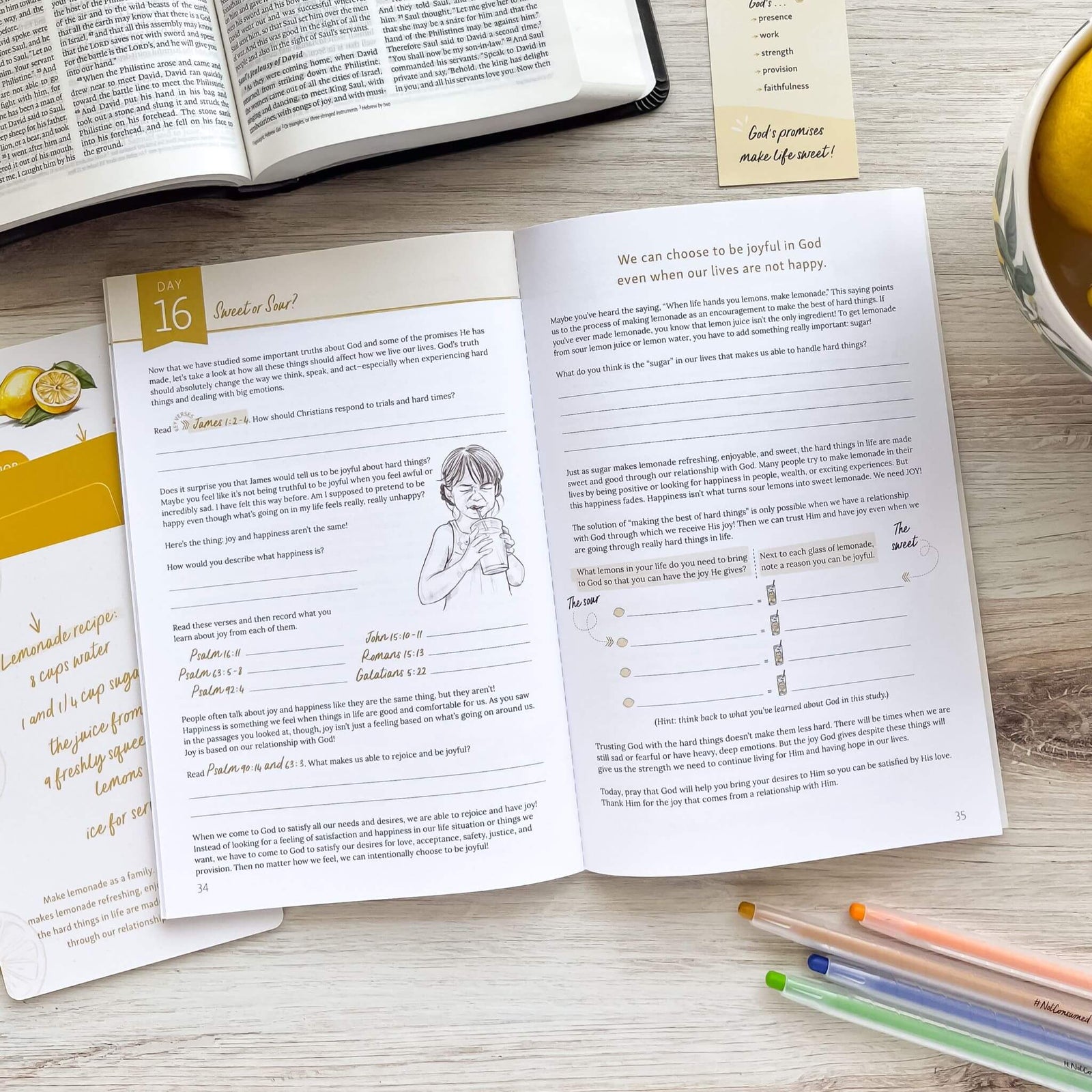 Making Lemonade Teen Bible Study inside