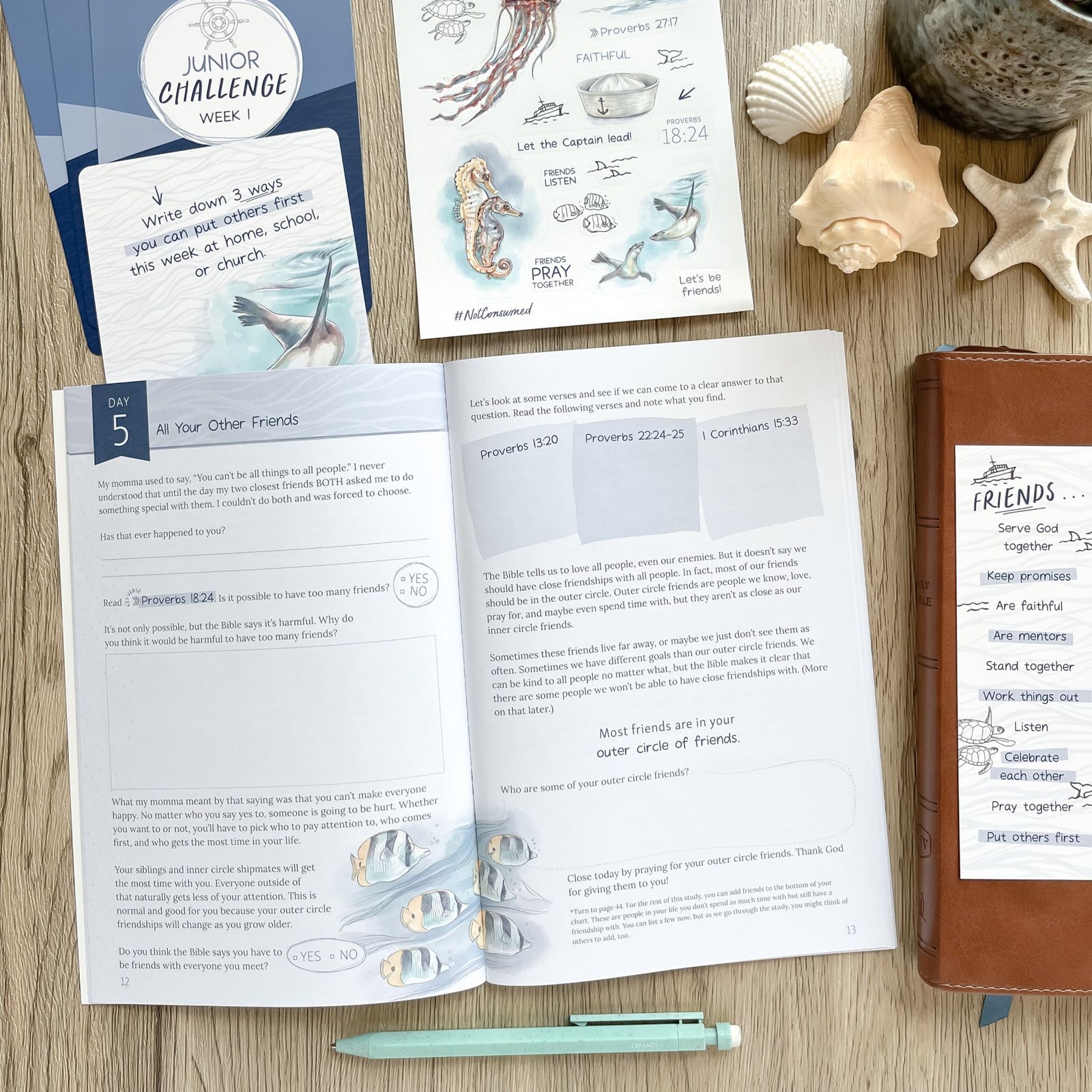 Navigating Friendships kids Bible study