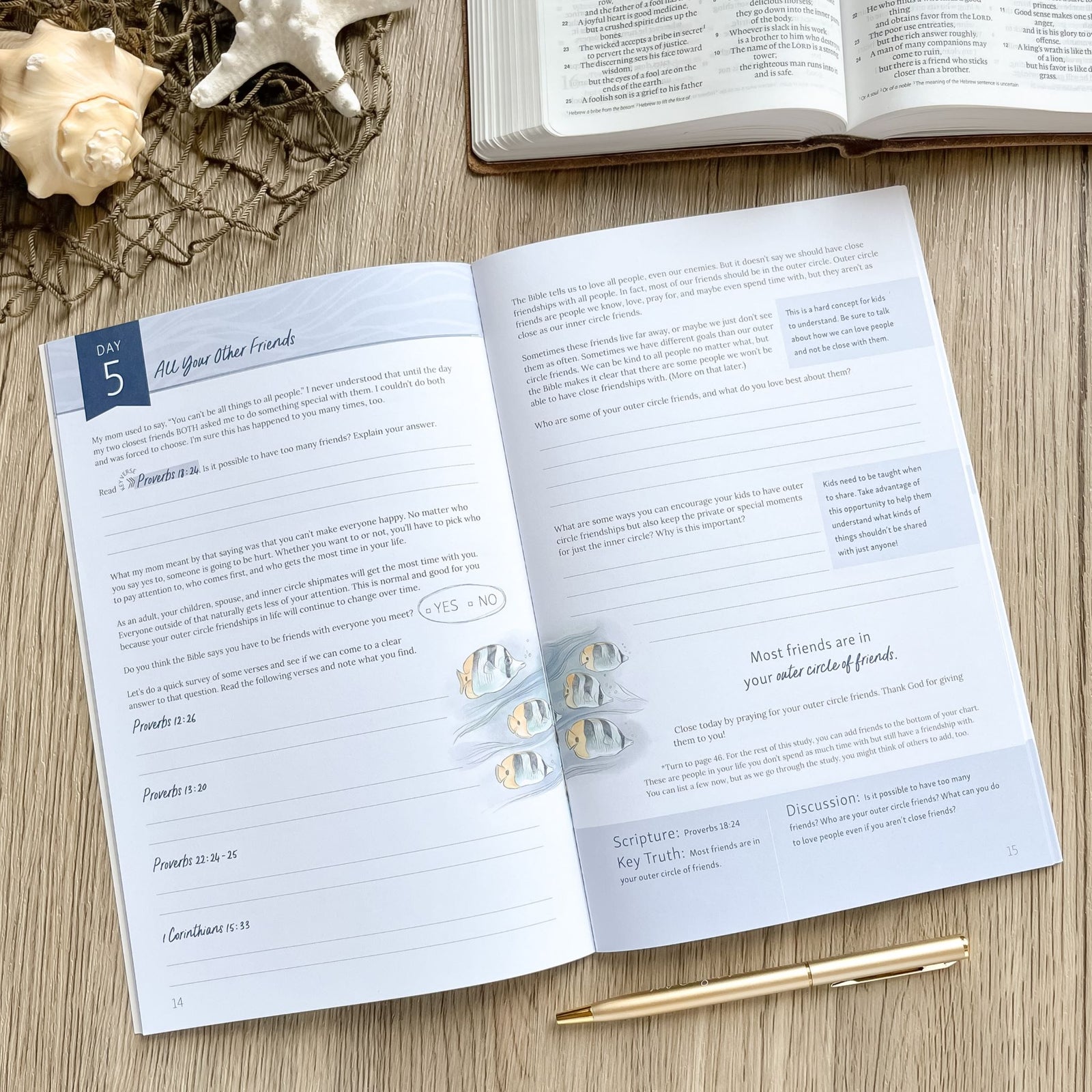 Navigating Friendships Bible study Parent Guide inside