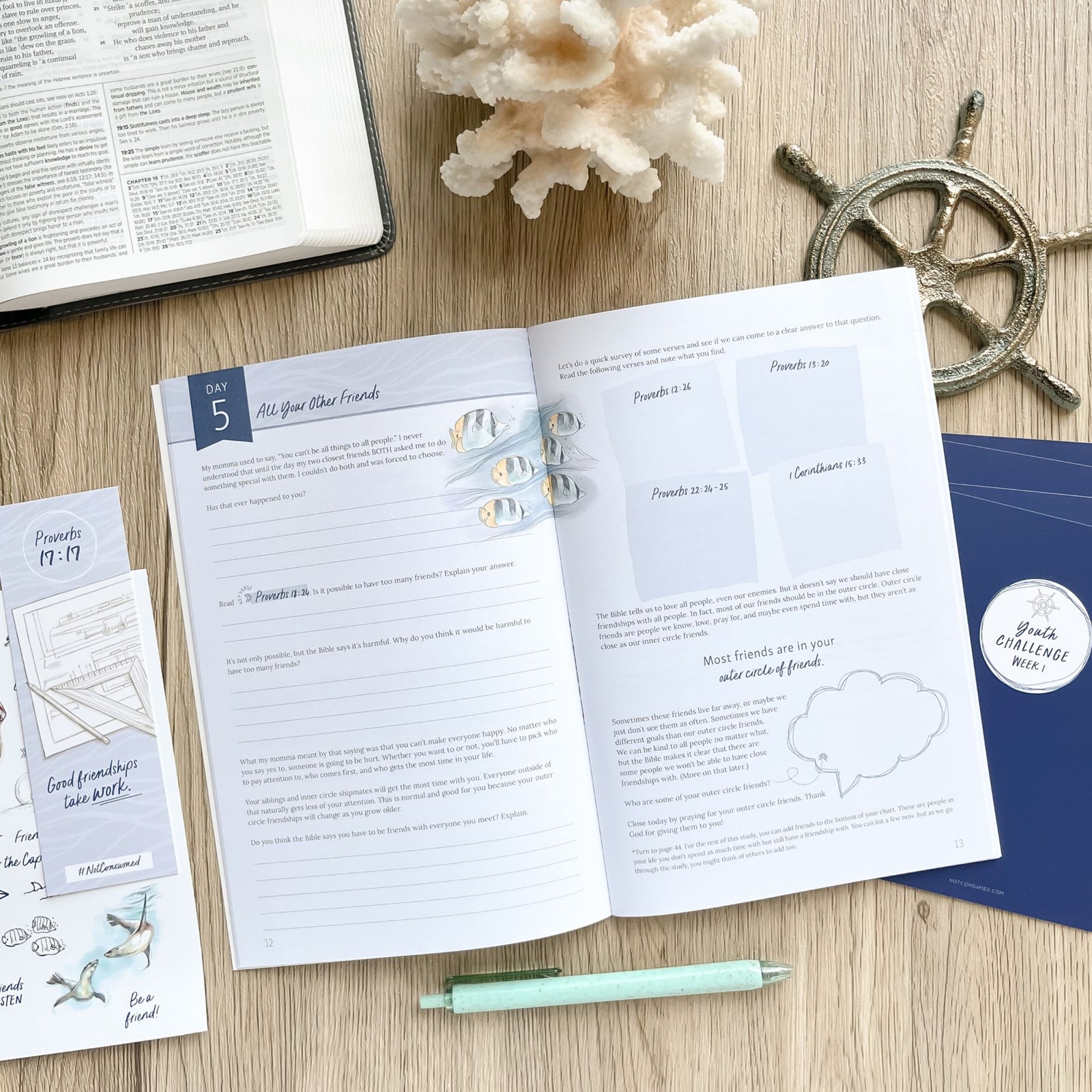 Navigating Friendships teen Bible study inside