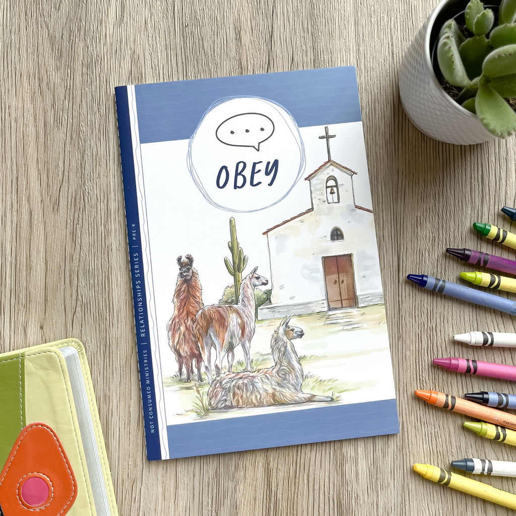 Obedience Bible study for Pre-k