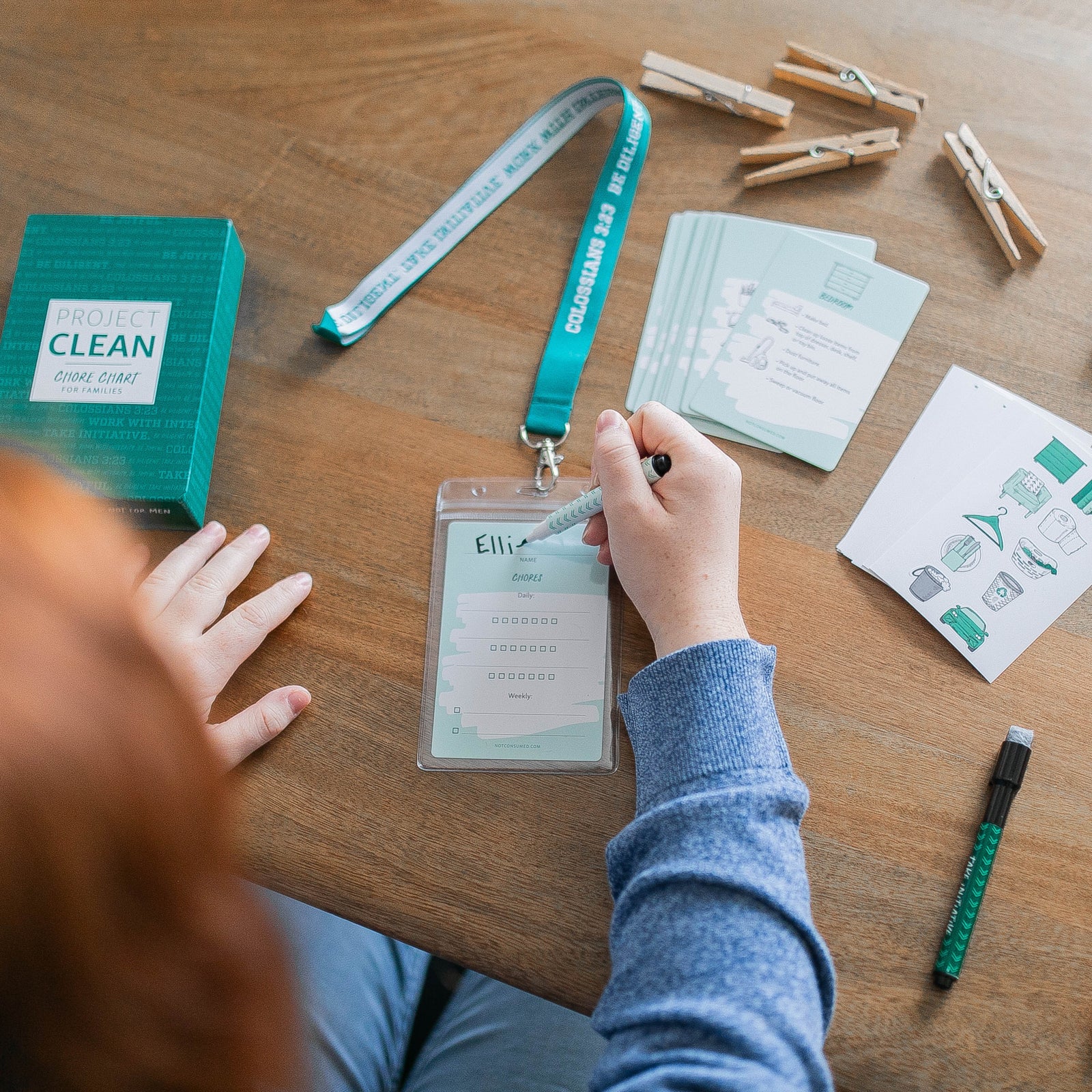 project clean chore pack for kids