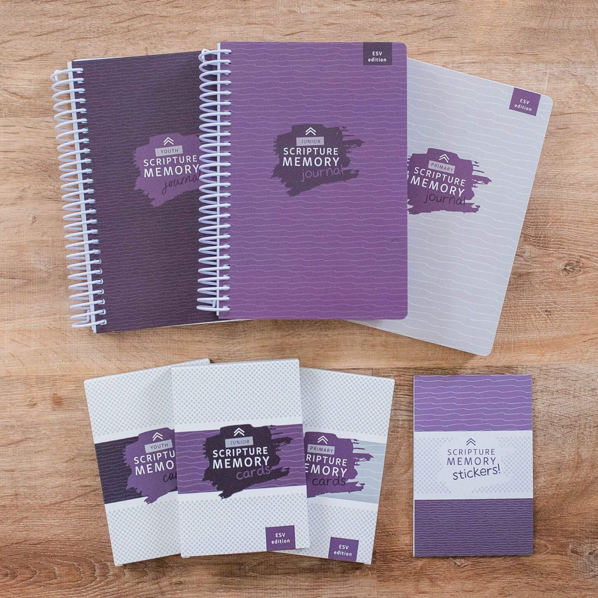 Scripture Memory Journal Bundle for all ages