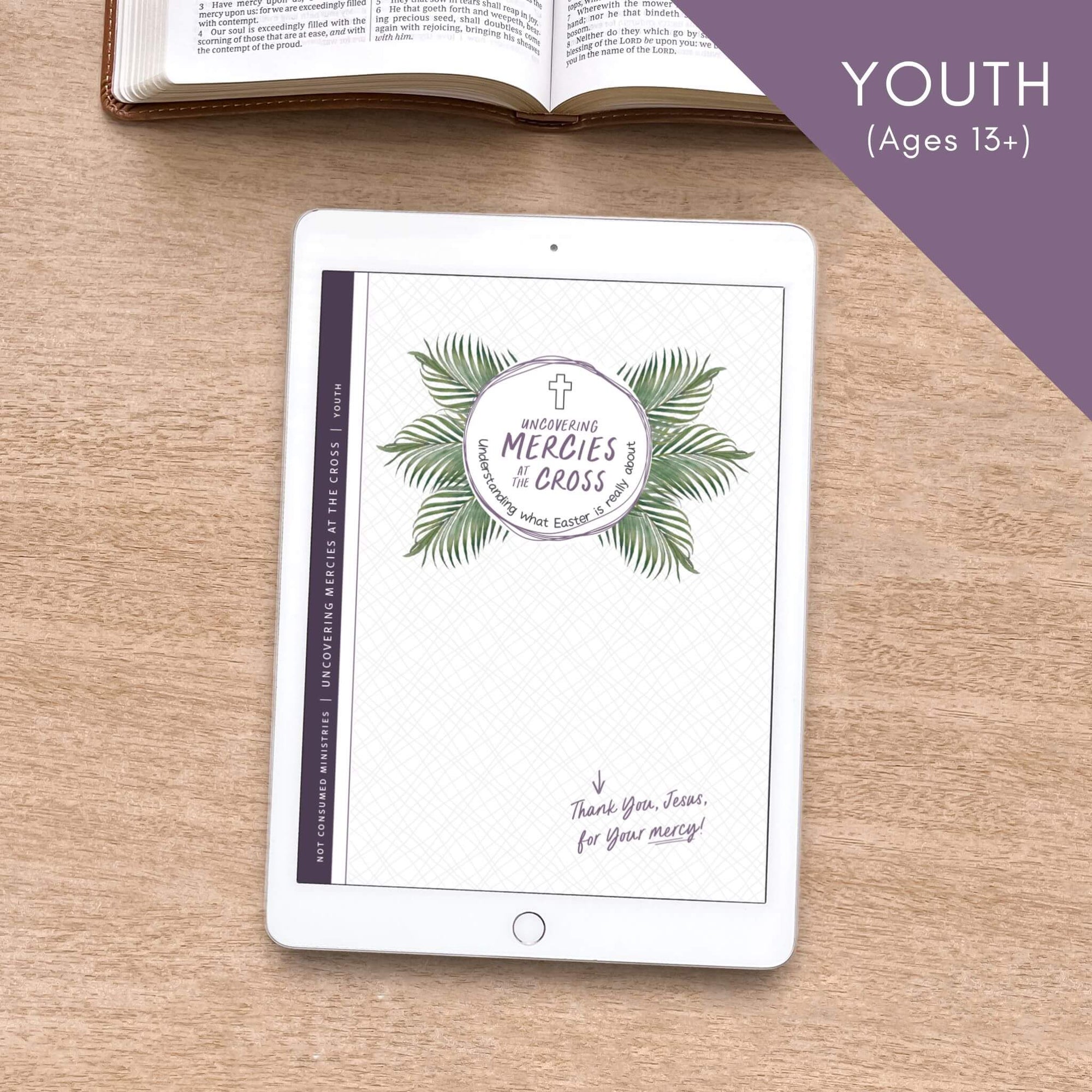 Digital Printable Easter Bible Bible Study for teens