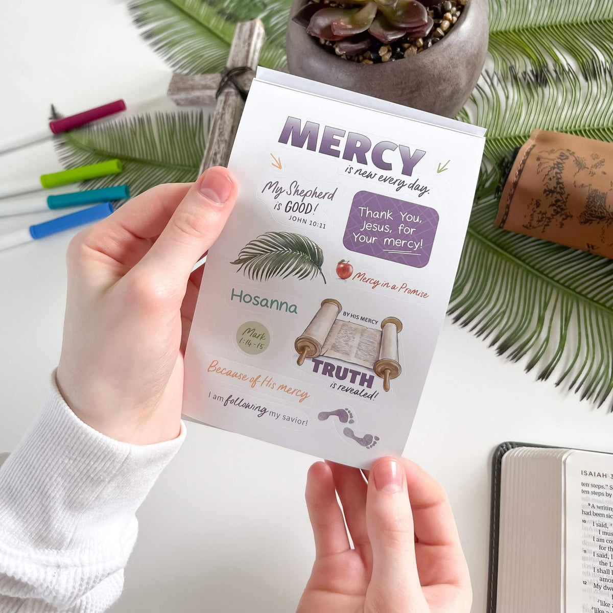 Easter Bible Study Stickers