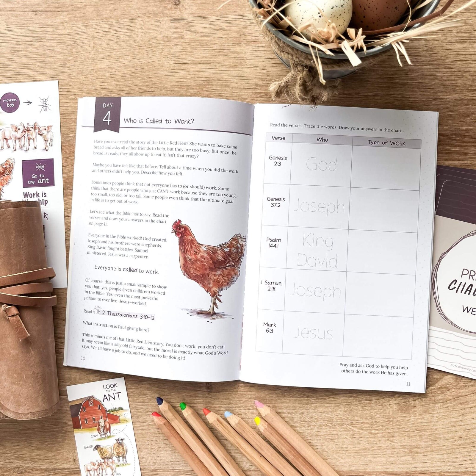 Work Unto The Lord Bible study for children