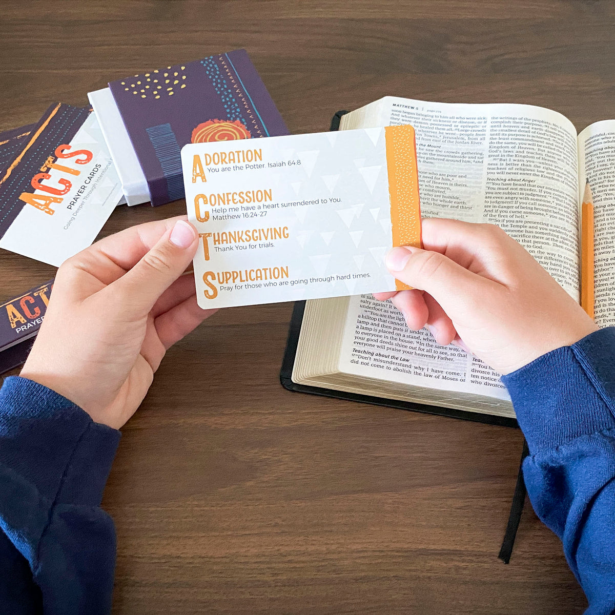 Prayer Cards for kids and teens