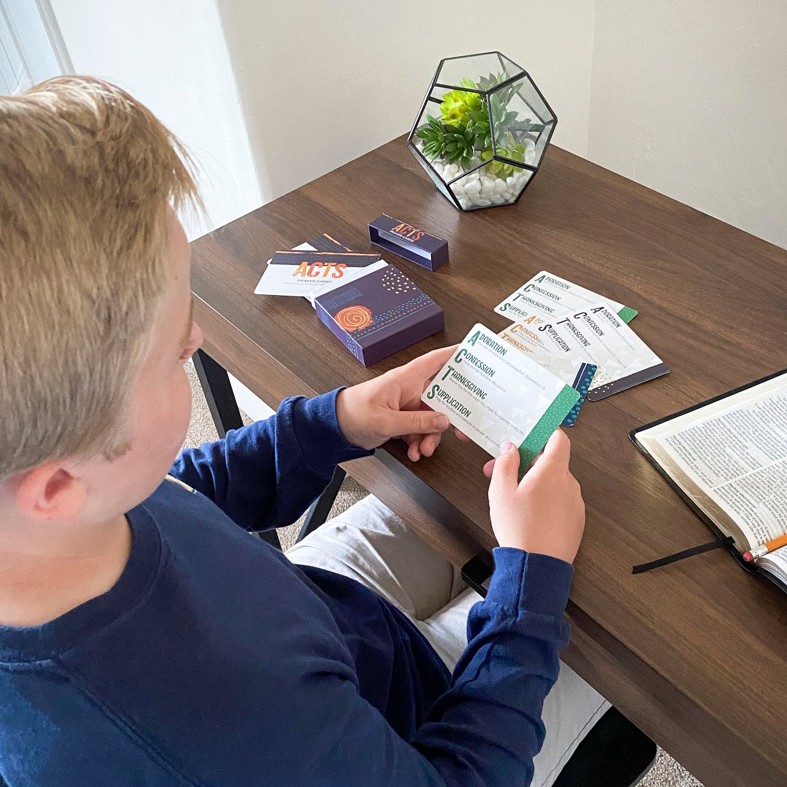 Prayer prompts for kids