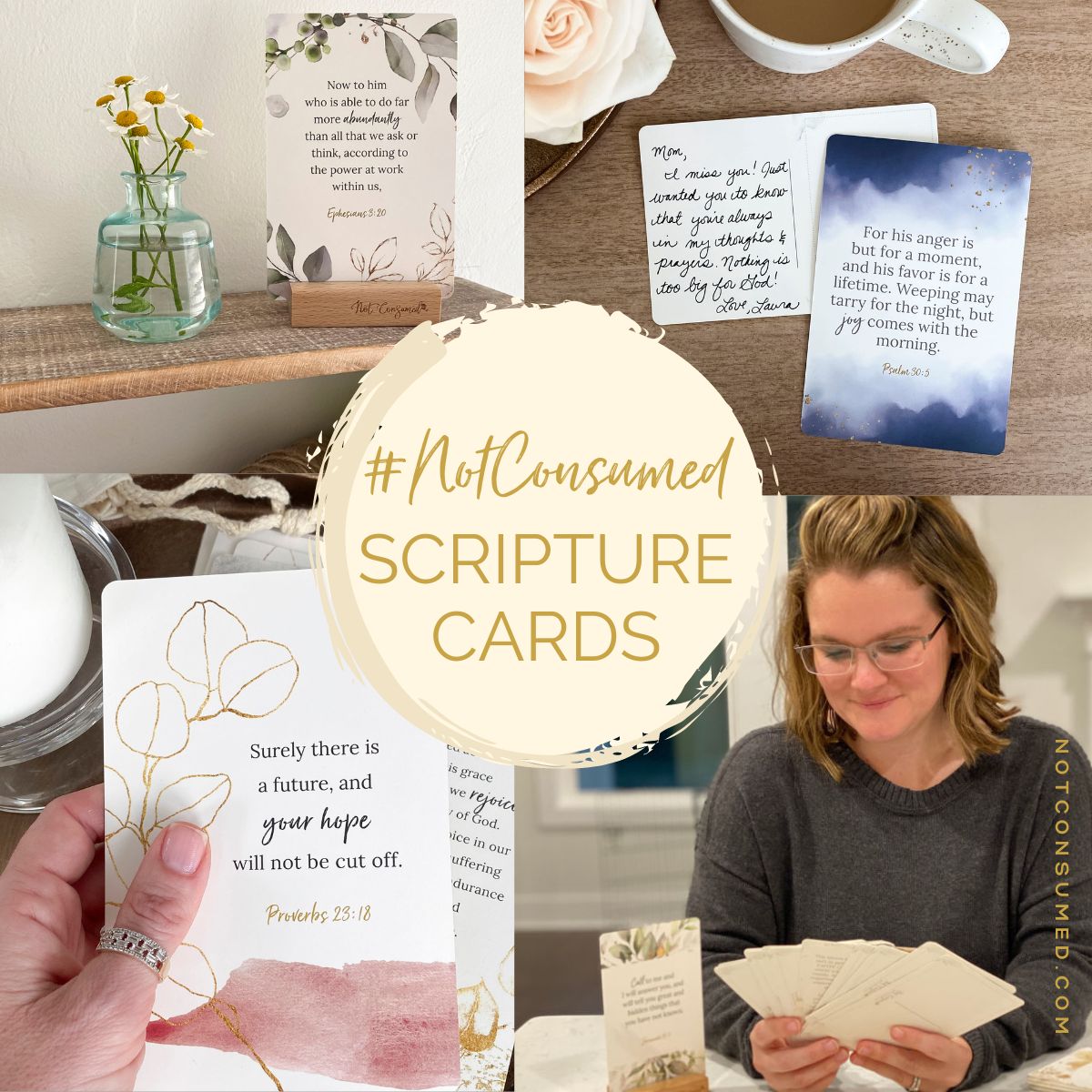 Scripture Cards by Not Consumed