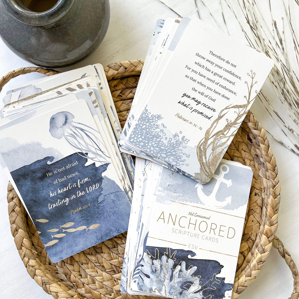 Anchored scripture cards ESV