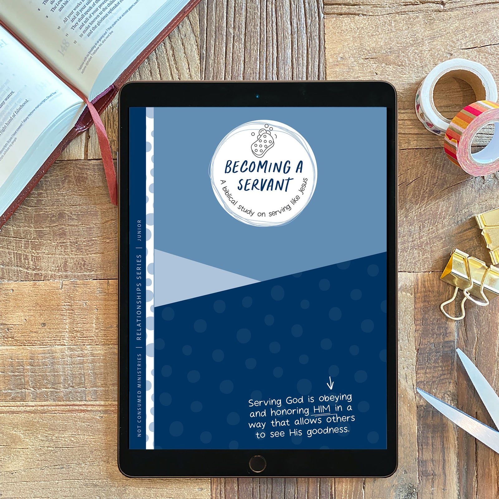Becoming a Servant Bible Study printable