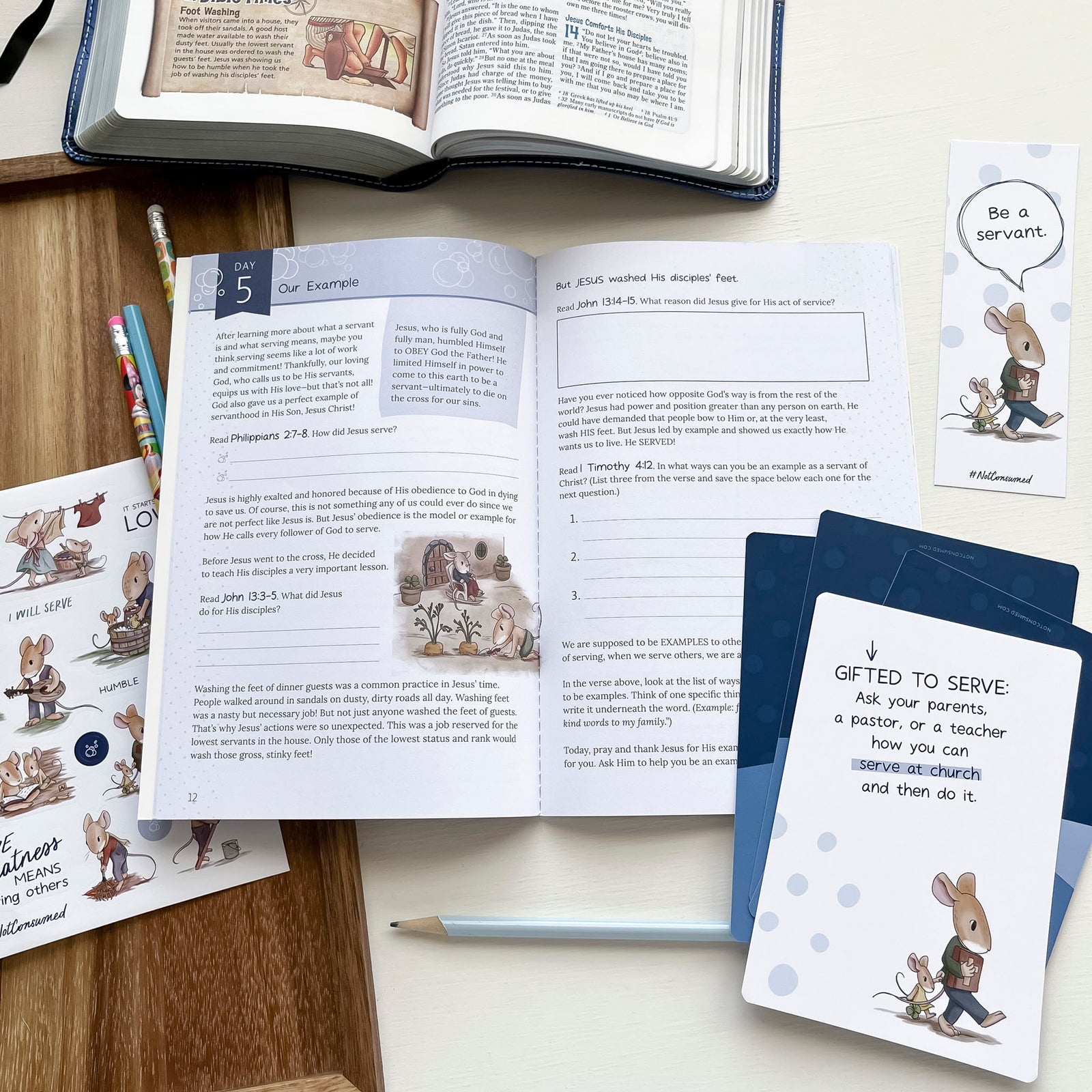 kids bible study servanthood