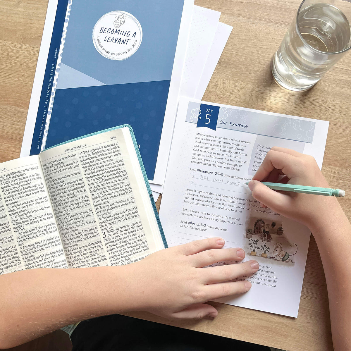 Printable Becoming a Servant Family Bible Study
