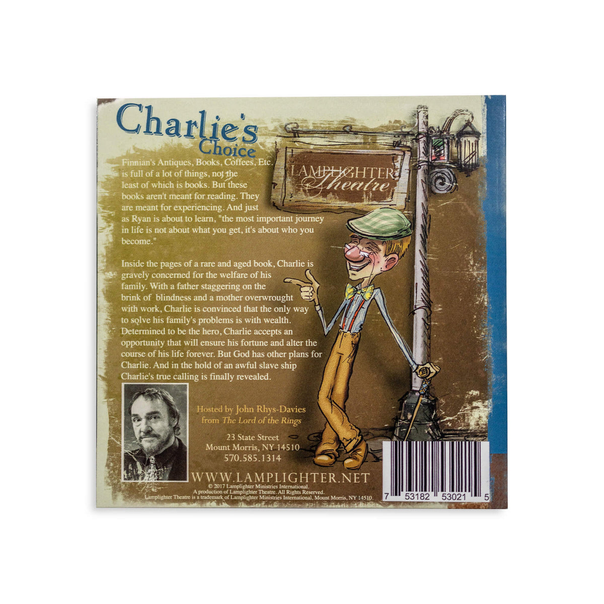 Charlie&#39;s Choice Audio drama (back)