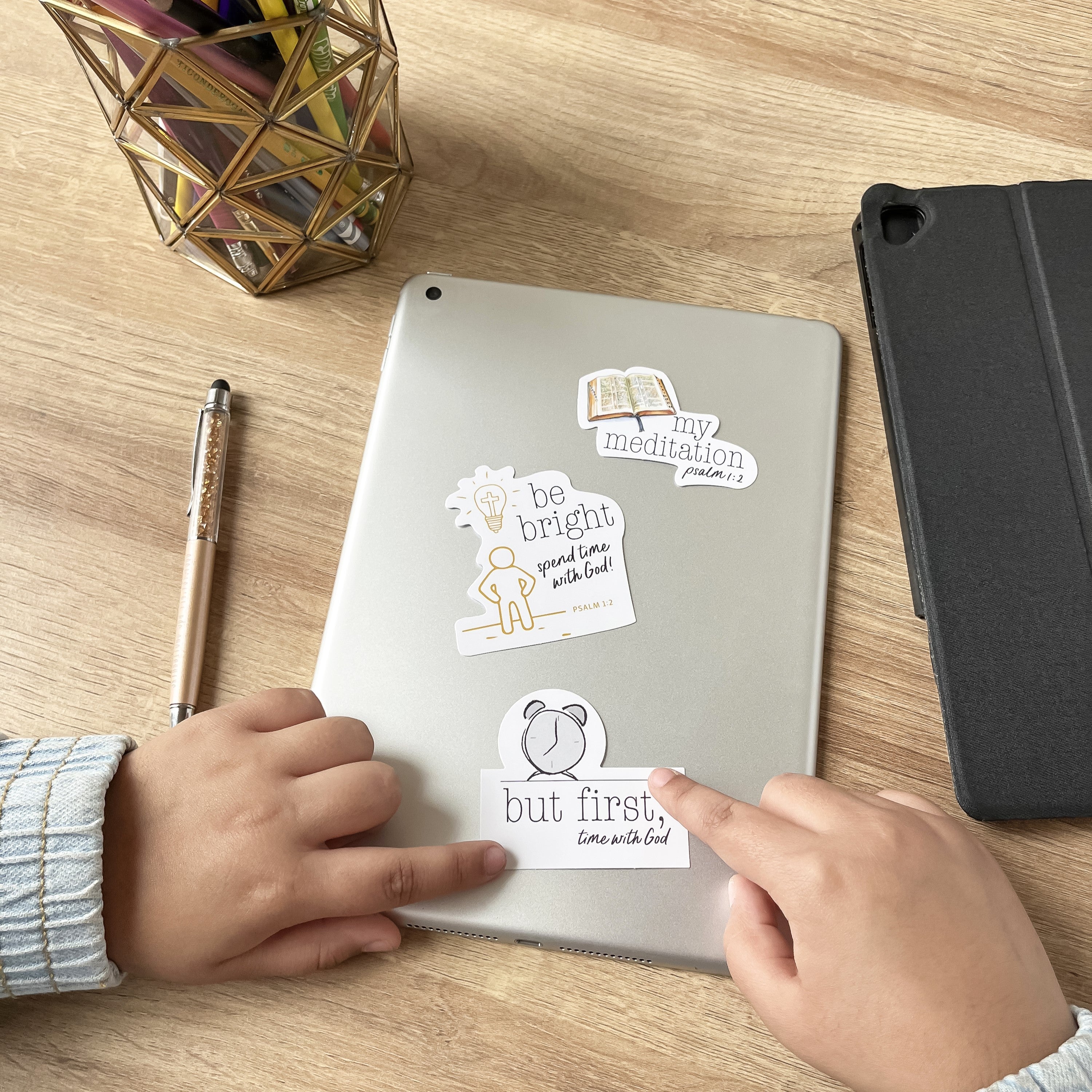 Kids' Devotional Tech Stickers – Not Consumed