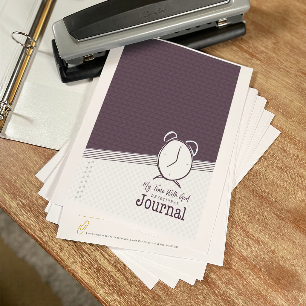 Printable Devotional Journal for groups