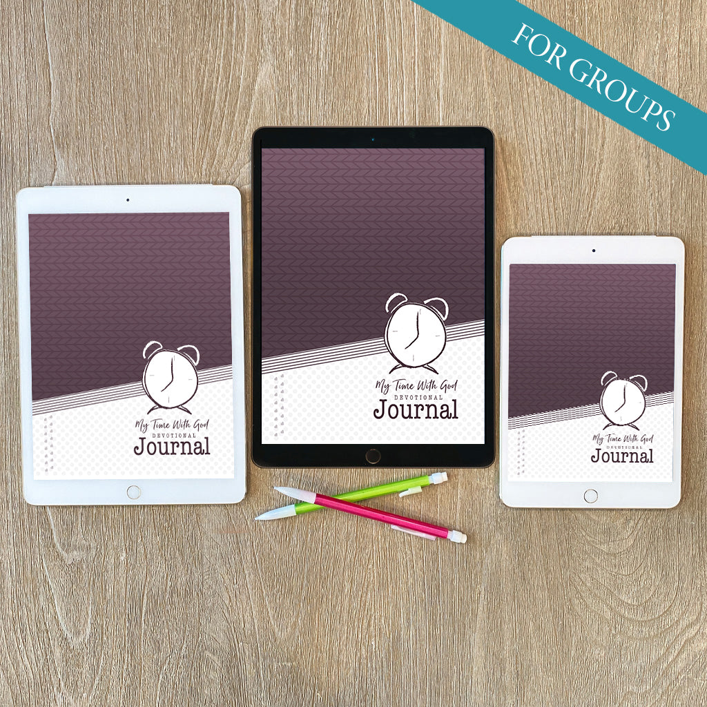 Printable Devotional Journal for groups