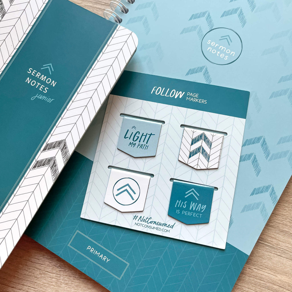 Follow Bible Page Markers bookmark