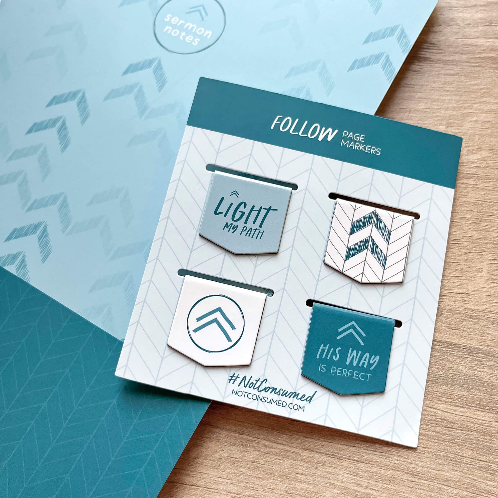 Follow Bible Page Markers bookmark