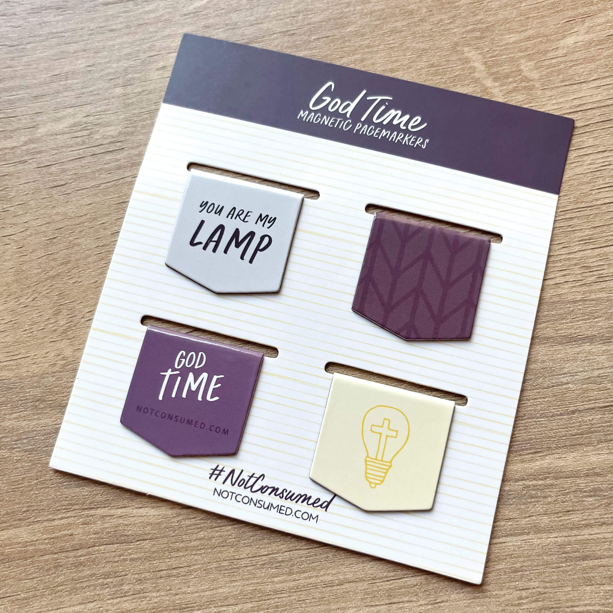 God Time Bible Page Markers Not Consumed