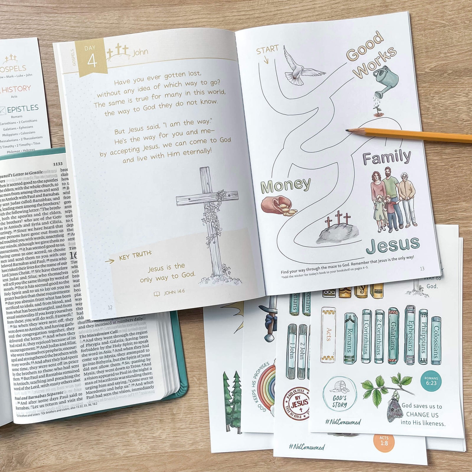 God's Story New Testament Pre-K Bible Study