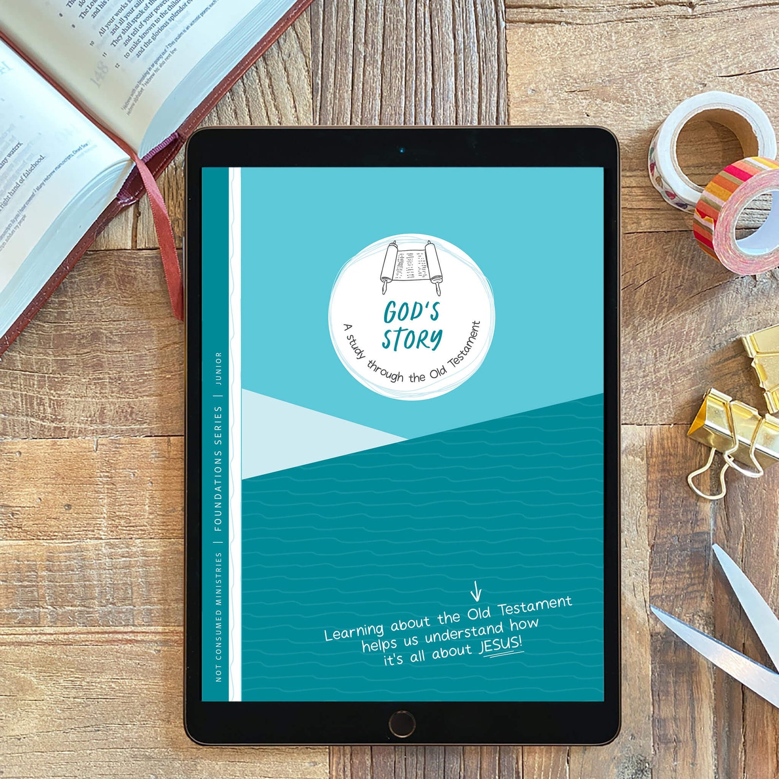 Printable God's Story Old Testament Family Bible Study