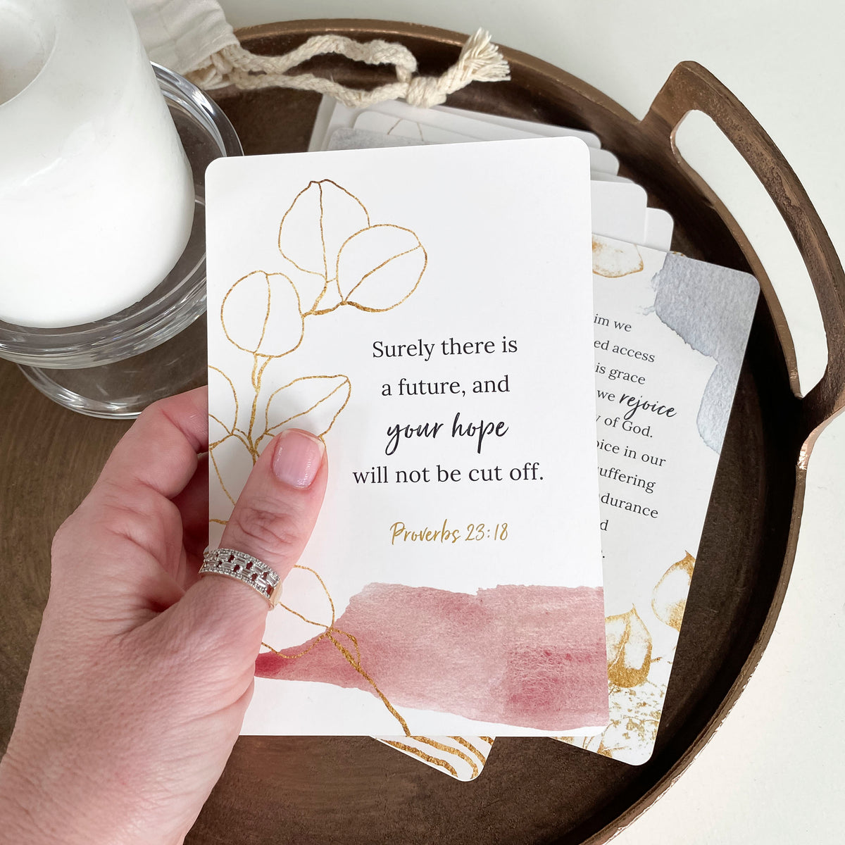 Scripture Cards for Hope Christian gift