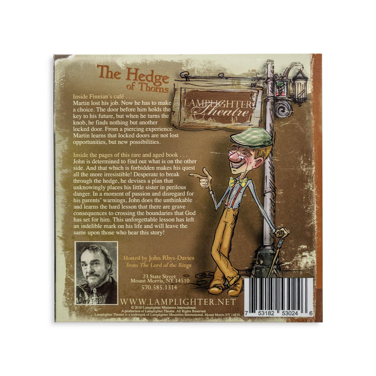 Hedge of Thorns Audio Drama CD (back)
