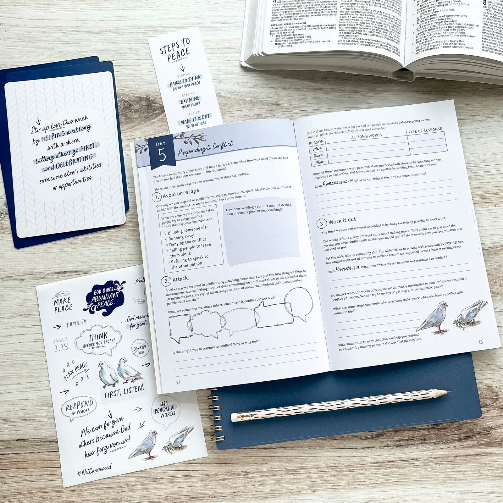 bible study youth conflict resolution