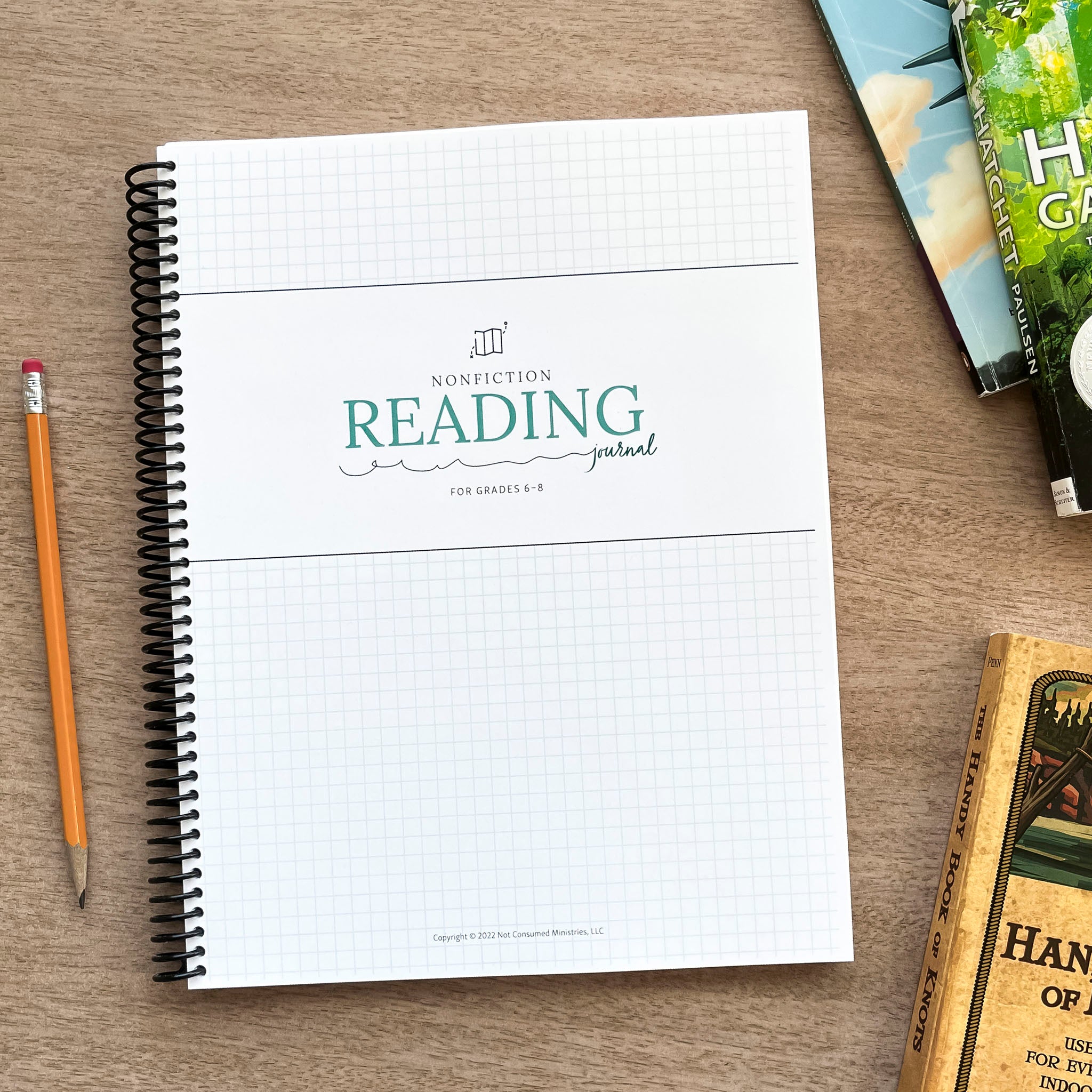 Middle School Reading Journal (Homeschool Language Arts Curriculum)