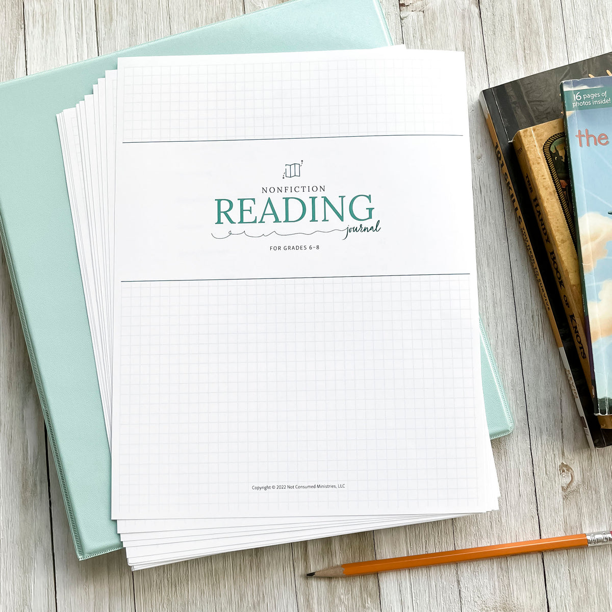 Printable Reading Curriculum for Middle School