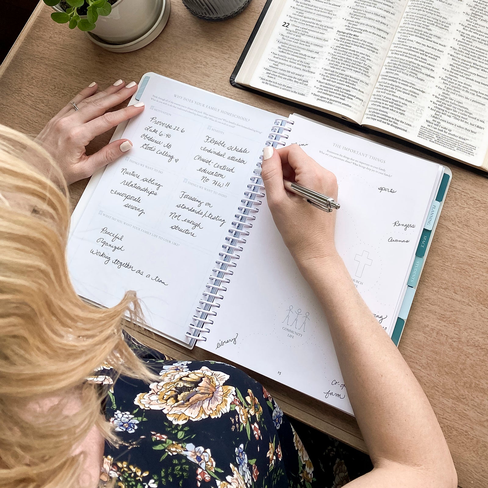 Organized Homeschool Planner