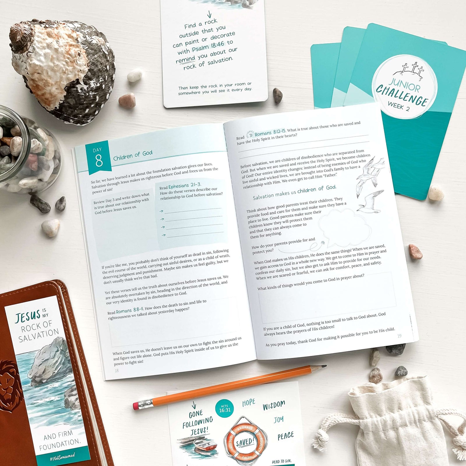 Rock Salvation Kids Bible Study Inside